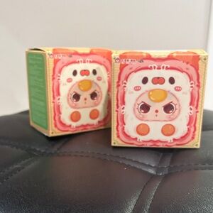 Baby three squish key chains